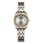 White Dial Gold Tone Band Women 8#