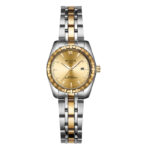 Gold Dial Two Tone Band Women 4#