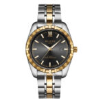 Black Dial Two Tone Band Men 5#