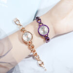 Women's Quartz Watch Stainless Steel Band Fashion Waterproof Student