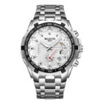 White Dial Silver Steel Band 2#