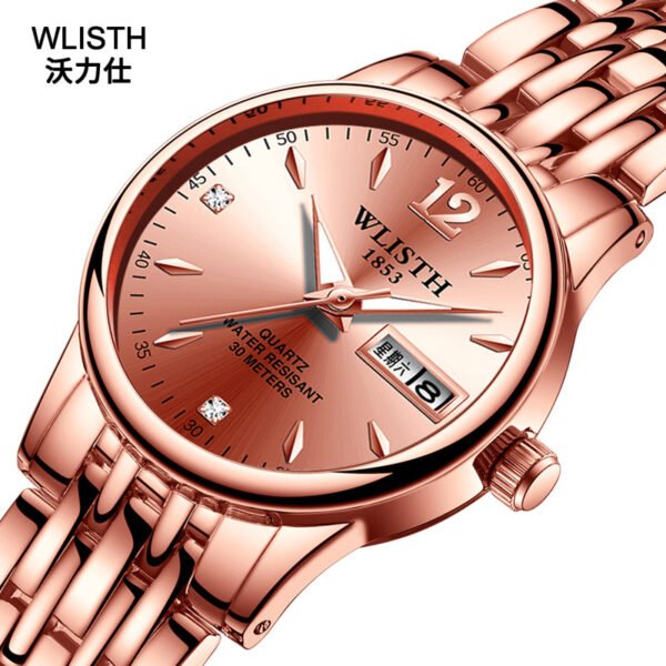 Rose Gold Case Rose Gold Dial 5#