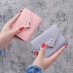 Vintage Metal Heart Short Wallet for Women - Image 4