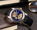 Blue Leather Strap 5#
