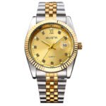 Gold Dial Gold Tone Band Men's 1#