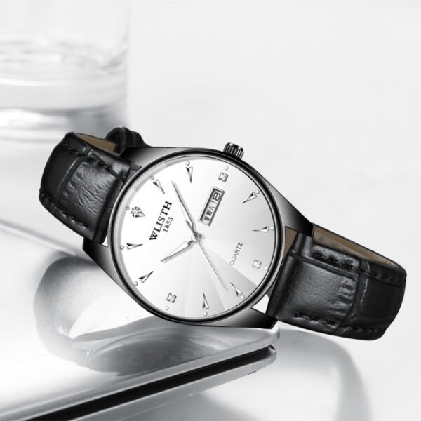 520 Black Case White Dial Black Band Women's 8#