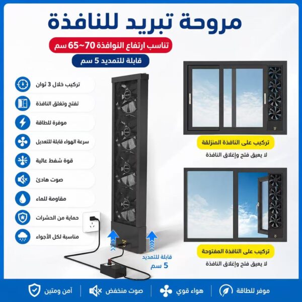 Window Push & Pull Fan