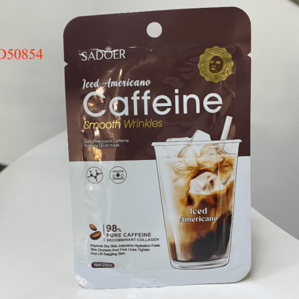 SADOER Iced Americano Caffeine Firming Facial Mask