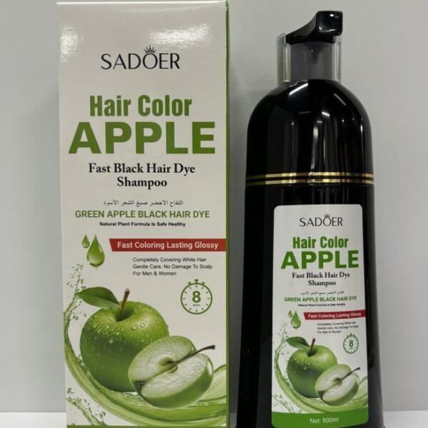 SADOER Green Apple Black Hair Dye (Natural Black)
