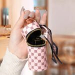 Luxury Mini Pendant Bag, Lipstick Bag, Keychain Pendant, Retro Bucket Lipstick Bag, Simple Pendant - Image 3