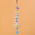 Bird Cuttlebone and Pumice Stone Hanging Toy for Parrots - Image 6
