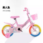 Children's Bicycle for Girls Ages 1-5, 12-Inch with Flash Wheels and Front Basket - Image 3