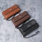 Men's Business Clutch Bag Large Capacity Zipper Multi-Card Holder Wallet High-End Casual Trendy Handbag - Image 4