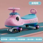 Children's Twist Car for Ages 1-8, Anti-Tip, Silent Wheels, 360° Swivel, Adult Can Sit, 6-Pack Mixed Colors - Image 4