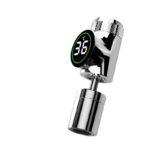 Kitchen Faucet Extender Anti-Splash Water Saving Universal Rotating Shower Head with Temperature Display - Image 5
