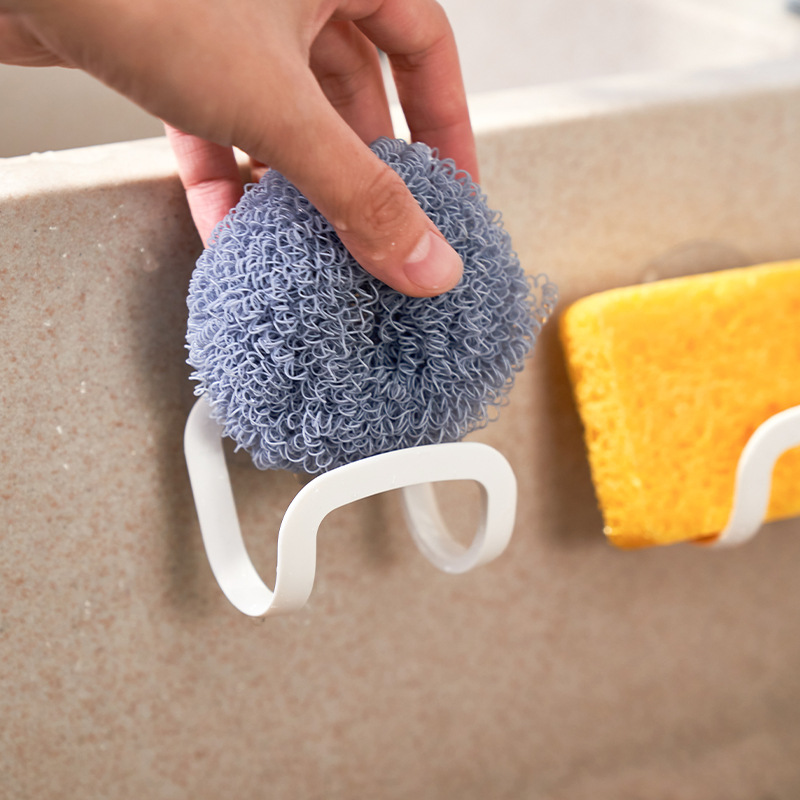 O1CN0126LOqa1PuhxrrW0Pq_2217648111901-0-cib.jpg Kitchen Sponge Holder Suction Cup Sink Rack Multifunctional Storage - Image 1