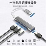 Type-C to USB 3.0 4-in-1 Hub Adapter - Image 2