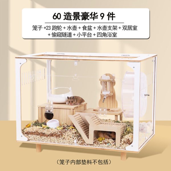 60cm High Transparency Luxury White