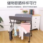 Baby Diaper Changing Table with Bath, Massage, and Touch, 3-Level Adjustable, Metal Frame - Image 4