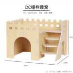 Hamster Wooden Hideout House Toy Set - Image 23