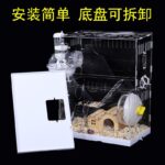 Hamster Cage Winter Special Acrylic Double Layer Large Luxury Villa - Image 3