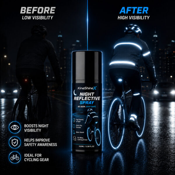 Night Cycling Reflective Spray