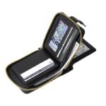 2026 Retro Men's Short Wallet with Zipper, Multi-function Card Holder, Three-fold Buckle Coin Purse - Image 2