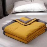 Summer Quilt, Washable, Lightweight, Single/Double, Water-Washed Cotton - Image 2