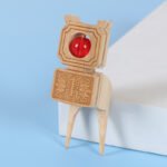 1.2 Raised Pecking Bead With Fruit Fork