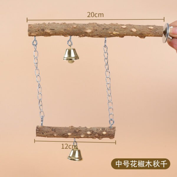 V 11 Pepper Wood Perch Swing Medium