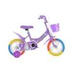 Children's Bicycle for Girls Ages 1-5, 12-Inch with Flash Wheels and Front Basket - Image 5