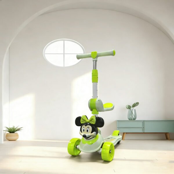 Mickey Green + Music Lights + Seat + Hummer Flash Wheels