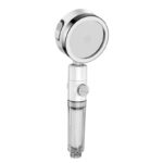 Pressurized Filter Shower Head Set Home Bathroom Shower Booster Large Water Outlet Shower Head Set Beauty Skin - Image 5
