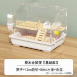 Acrylic Hamster Cage Transparent Large Villa for Golden Bear - Image 9