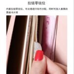 2025 New PU Leather Women's Long Wallet Tri-fold Korean Handbag Clasp Crown Multi-card Holder - Image 3