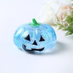 Blue Pumpkin Head Squeeze Toy / Customizable