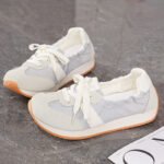 Korean Style Women's Casual Sneakers 2025 Summer New Student Cloth Shoes Running Sports Shoes Board Shoes - Image 3