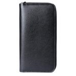 Long Men's Zipper Wallet Large Capacity Leather Handbag Phone Bag Business Casual Card Holder - Image 5