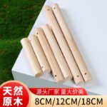 DIY Parrot Ladder Sticks Bird Toy Accessories Pet Climbing Ladder Natural Wood Colorful Round Sticks Small Wooden Rods - Image 2