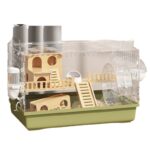 Hamster Cage Acrylic Transparent House Large Luxury Villa Set - Image 5