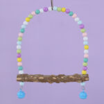 Parrot Toy Bird Supplies Claw Grinding Perch Colorful Swing Ladder Climbing Ladder for Budgie Cockatiel Cockatoo Cage Accessories - Image 34
