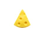 Simulated Triangular Cheese Soft Squeeze Decompression Toy - Image 5