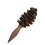 Eloxa Bristle Hair Brush, Wooden Comb - Image 5