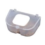 Bird Seed Box Anti-Splash with Lid Pigeon Feeder Plastic Bird Food Container Hanging Water Bowl Cockatiel Parrot Feeding Trough - Image 5