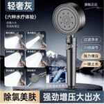 Pressurized Shower Head Set with Handheld Sprayer - Image 11
