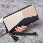 2025 New Korean Style Long Wallet for Women, Multi-functional Zipper Clutch with Large Capacity