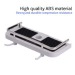 Shower Rod Shelf - No-Drill Multifunctional Bathroom Storage Rack - Image 2