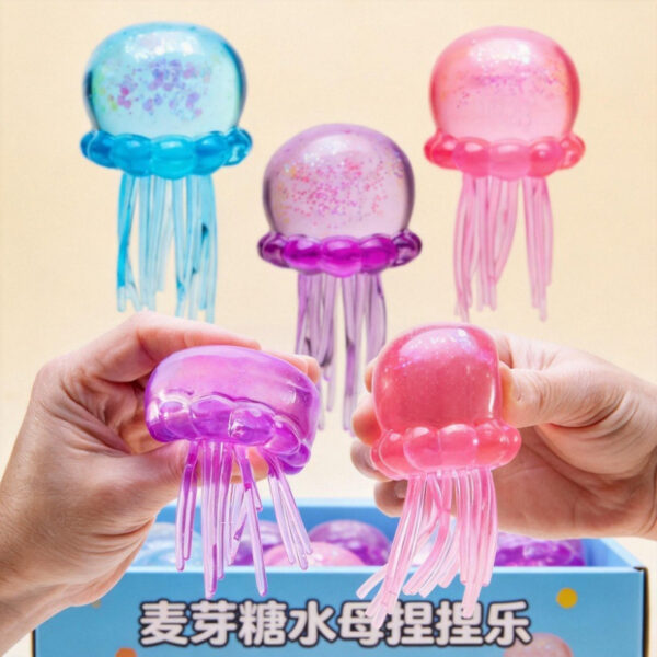 Dream Jellyfish Maltose Squishy Stress Relief Toy Octopus
