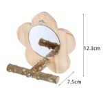 S500 Flower Mirror Perch Small
