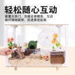 Hamster Cage Luxury Villa Large Space Acrylic 80/60/50 Base Cage - Image 2
